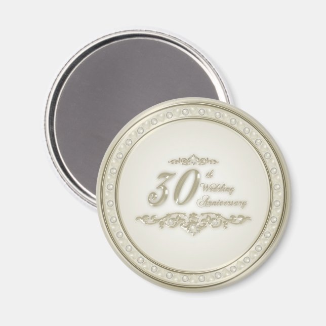 30e anniversaire du Mariage Magnet (Recto/Verso)