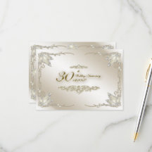 30e anniversaire du Mariage RSVP