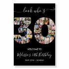 30e anniversaire Numéro 30 Photo Collage Bienvenue