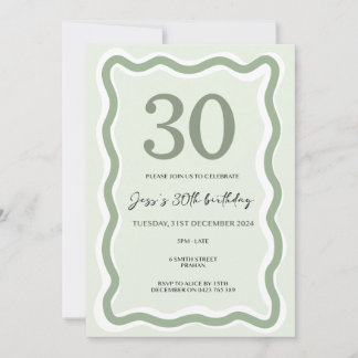 30e Invitation de la frontière vague