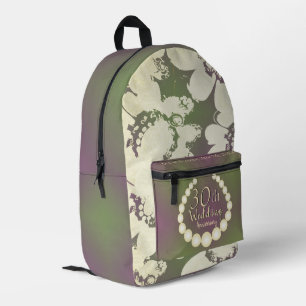 30th/12th Pearl Anniversary Print Cut Sew Bag