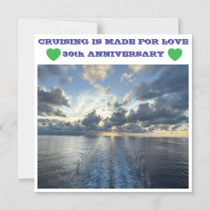 30th ANNIVERSARY CRUISE DOOR MAGNET