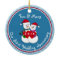 30th Anniversary Gift Fun Snow Couple