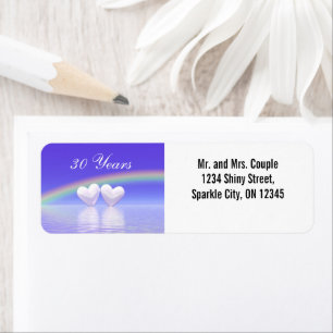 30th Anniversary Pearl Hearts