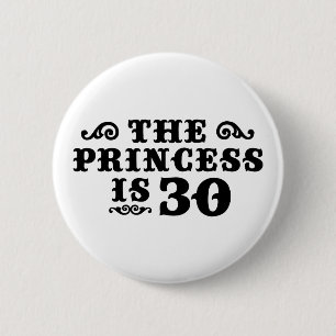 30th Birthday 2 Inch Round Button