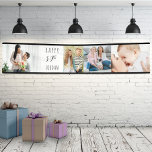 30th Birthday 4 Photo Strip Personalized Banner<br><div class="desc">Personalized banner celebrating an 30th Birthday. Upload 4 of your pictures and the photo template will display them in a photo strip, separated by your custom birthday greeting. This simple photo collage displays your photos in 3 formats (2x landscape, 2x portrait and 1 square / instagram) to give you plenty...</div>