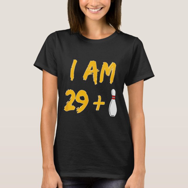 30th Birthday Bowling Shirt Bowler Gift Party  (Front)