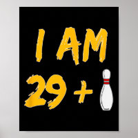 30th Birthday Bowling Shirt Bowler Gift Party 