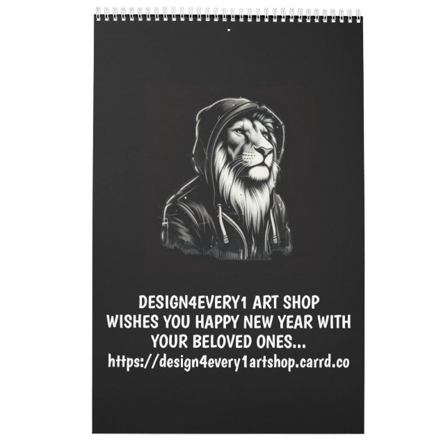 30th Birthday Calendar  (Back)