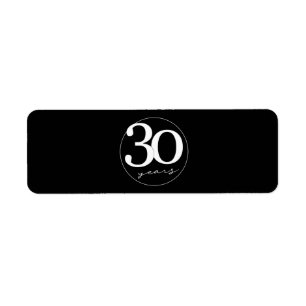 30th Birthday Cigar Seal Label Party Favour / Gift