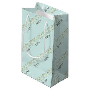 30th Birthday Confetti Small Gift Bag