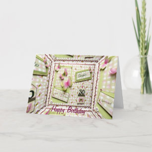 30th Birthday Daughter Card