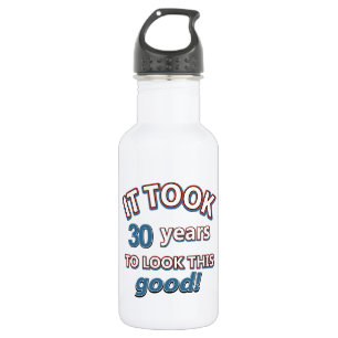 30th birthday designs 532 ml water bottle