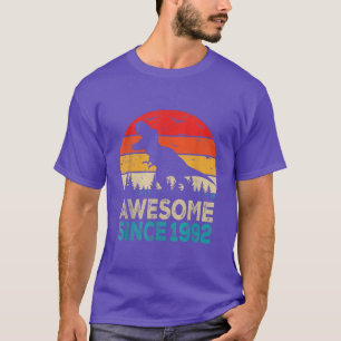 30th Birthday Dinosaur 30 Year Old Awesome Since 1 T-Shirt