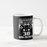 30th Birthday For Men Level 30 Unlocked Gamer 30 Y Coffee Mug<br><div class="desc">30th Birthday For Men Level 30 Unlocked Gamer 30 Year Old 1</div>