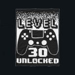 30th Birthday For Men Level 30 Unlocked Gamer 30 Y Fleece Blanket<br><div class="desc">30th Birthday For Men Level 30 Unlocked Gamer 30 Year Old 1</div>