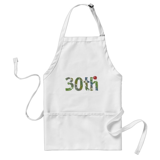 30th Birthday Gifts Apron (Front)