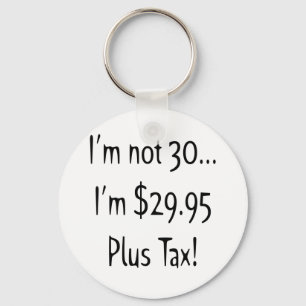 30th Birthday Gifts Keychain