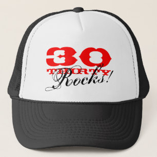 30th Birthday hat   Thirty Rocks!