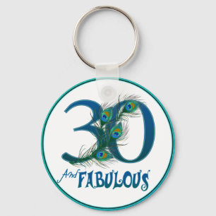 30th birthday key-chains keychain