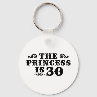 30th Birthday Keychain