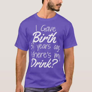 30th Birthday Mom Son Daughter 30 Year Old Gift T-Shirt