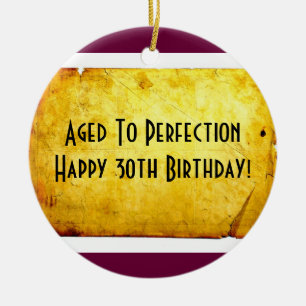 30th Birthday Ornament