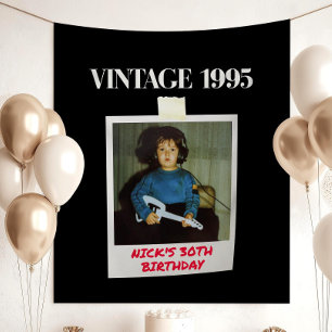 30th Birthday Party Banner Hello Thirty Birthday Tapestry