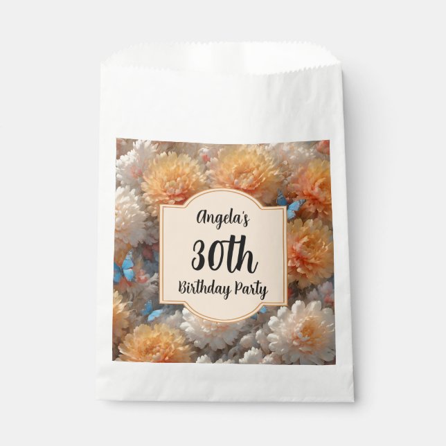 30th Birthday Party Favour Bag (Front)