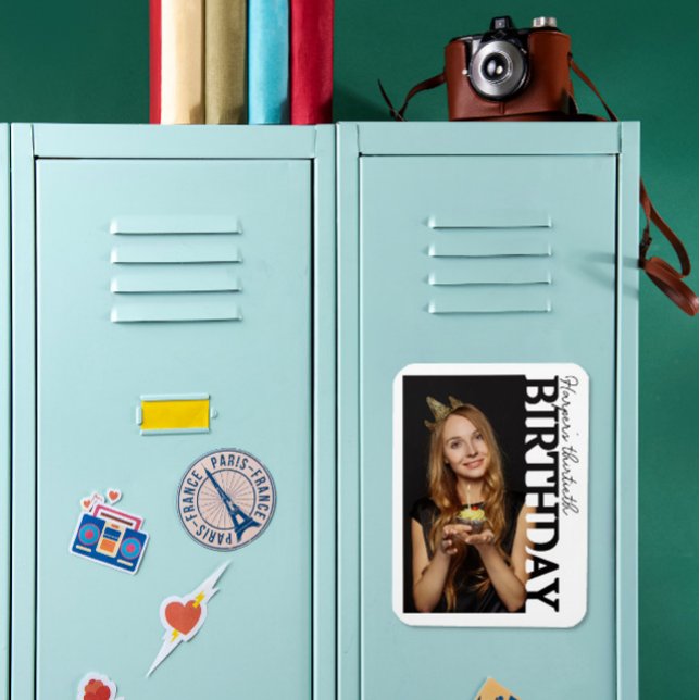 30th Birthday Photo college Party  Magnet (Creator Uploaded)