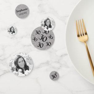 30th Birthday Photo Confetti