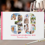 30th Birthday Remember When ... Pink Photo Collage Guest Book<br><div class="desc">This personalized photo guest book is a lovely milestone birthday keepsake for a 30th Birthday. You can either let the guests at the 30th birthday party celebration add their well wishes and reminiscences or, if you're not having a party, you can pre-fill it with photos and "remember when ... ",...</div>