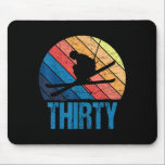 30th Birthday Retro Ski Skiing 30 Year Old Men Wom Mouse Pad<br><div class="desc">30th Birthday Retro Ski Skiing 30 Year Old Men Women _1</div>