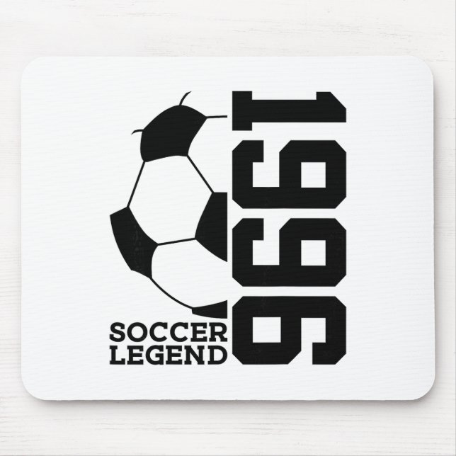 30th Birthday Soccer Legend 1996  Mouse Pad (Front)