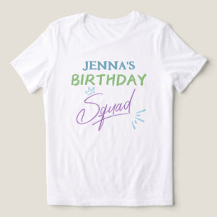 30th Birthday Squad Women's Tri-Blend Shirt