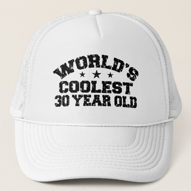 30th Birthday Trucker Hat (Front)