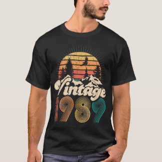 30Th Birthday - Vintage 1989 Hiking Women T-Shirt