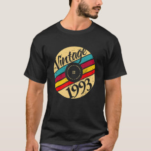 30th Birthday Vintage 1993 Vinyl Record T-Shirt