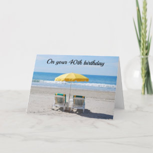 **30th BIRTHDAY WISHES ARE LIKE DAY AT BEACH Card