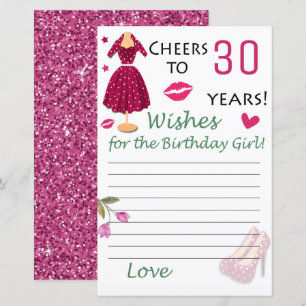 30th Birthday Wishes for the birthday girl