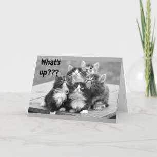 *30th BIRTHDAY WISHES* WHAT'S UP? YOUR AGE! Card