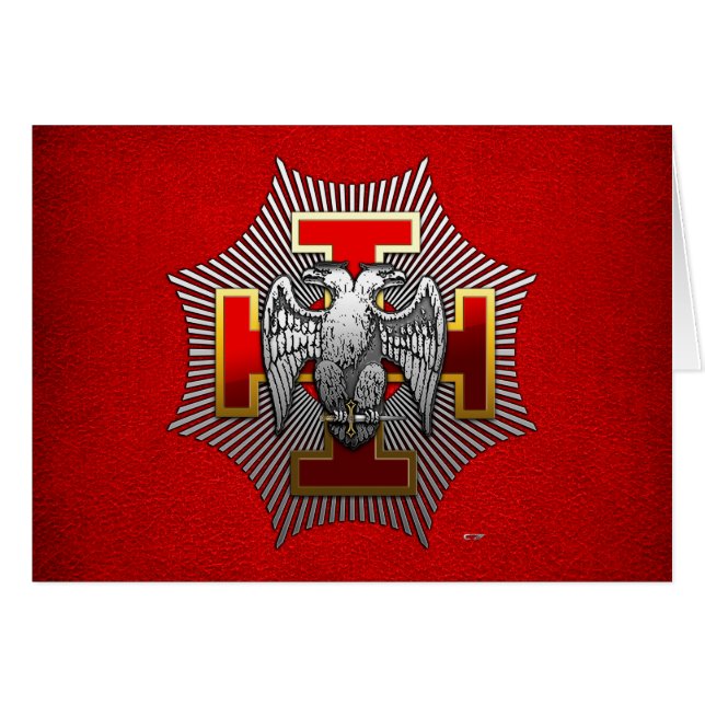 30th Degree: Knight Kadosh (Front Horizontal)