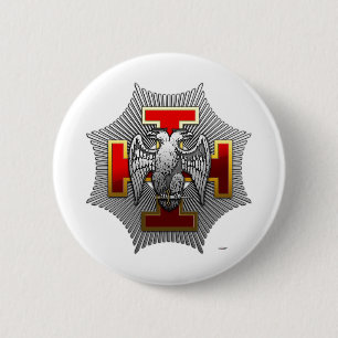 30th Degree: Knight Kadosh 2 Inch Round Button