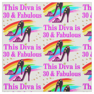 30TH FASHION QUEEN FABRIC