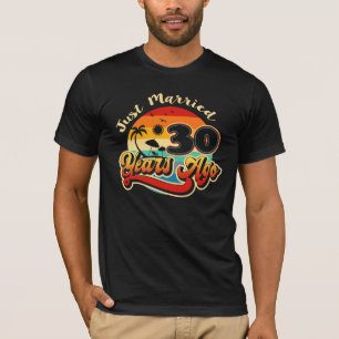 30th Wedding Anniversary Cruise Married 30 Years T-Shirt