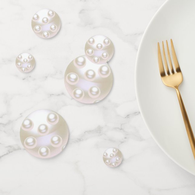 30th Wedding Anniversary Pearl  Confetti (Group)