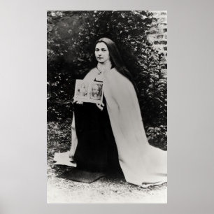 (30x48) Saint Therese and the Holy Face Poster