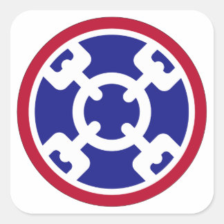 310th Sustainment Command Square Sticker