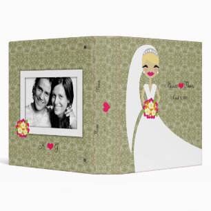 311-Blonde Bride Sage Green Binder