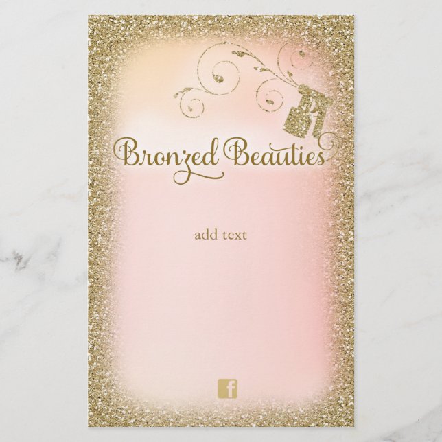 311 Bronzed Beauties Glitter Spray Flyer 2 (Front)